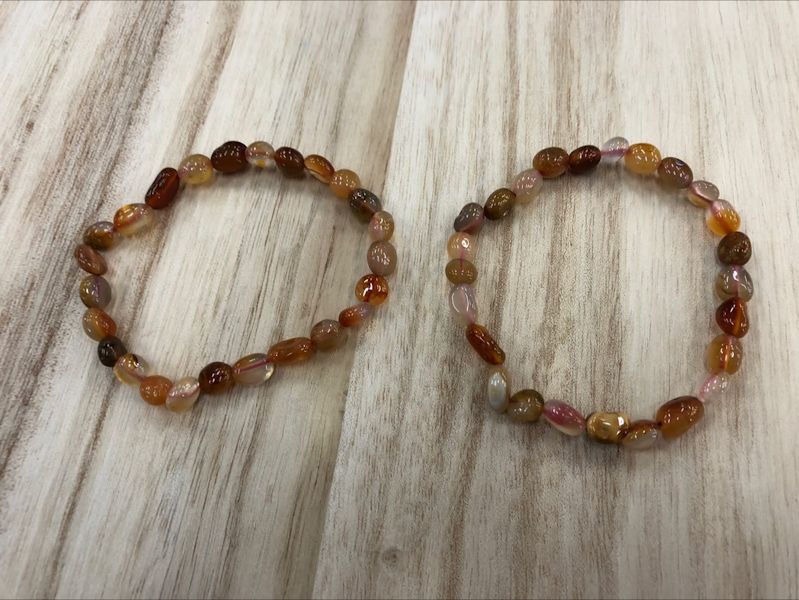 Pulsera Cornalina forma